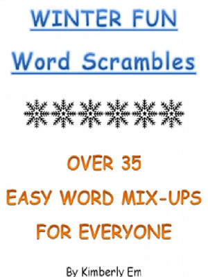 cover image of Winter Fun Word Scrambles
